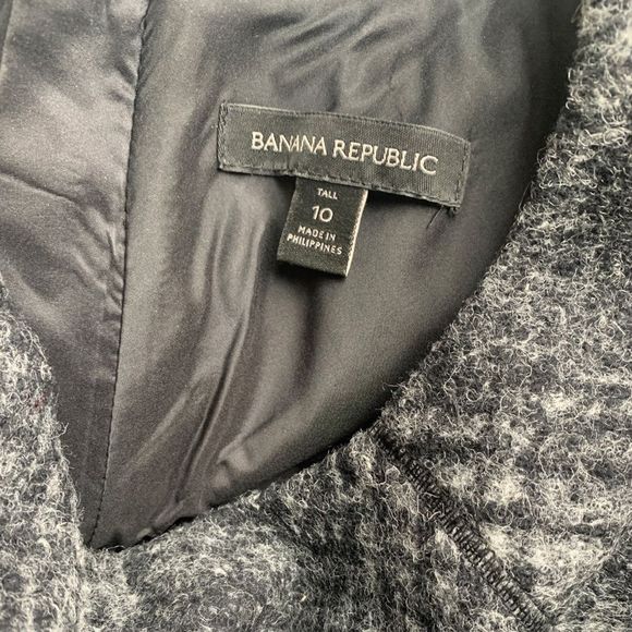 Warm Wool Blend Figure Flattering Plaid Midi Dress 10 Tall - Picture 4 of 10